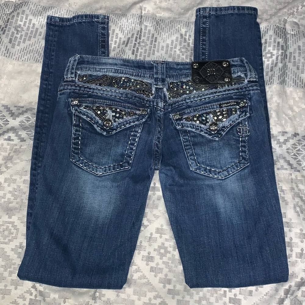 Miss me skinny jeans size 28